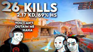 Carrying LVL 10 with PURE AIM! (CS2 Faceit gameplay)