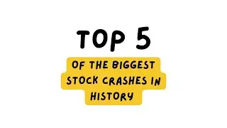The Biggest Stock Crashes in History and Their Untold Stories