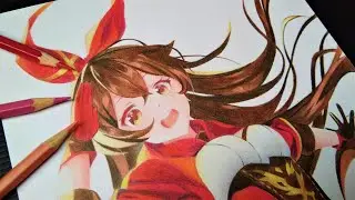 Cara mewarnai Rambut, kulit dan mata anime | TUTORIAL tahap demi tahap