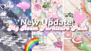 NEW UPDATE|| ‼️My Room Furniture Pack‼️||*ROOM TOUR + NEW FURNITURE*|| Toca life World
