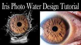 #eye #iris #photo Iris Photo Water  Design Tutorial