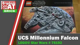 LEGO Star Wars UCS Millennium Falcon  - 75192 (Build) (BradomAT/BrickBradomAT)