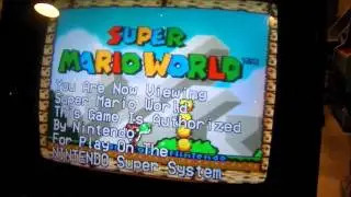 Nintendo Super System Arcade Machine Showcase with SD2SNES