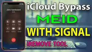 MEID With Signal iCloud Bypass iRemove Tool  ( Good Price )