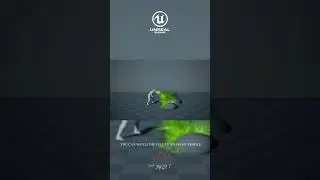 UE | Poison Fighter - Vomiting Poison #shorts #music #games #realtimevfx #funny #unrealengine #toxic