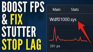 Boost FPS & Fix Stutter – Stop Wdf01000.sys Latency Spikes on Windows 11/10