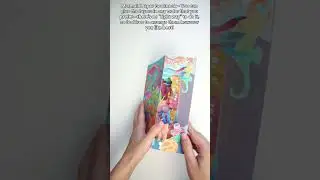 Mermaid Paper Booknook - how to make