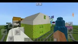 Играем в Minecraft PE #3 Город Block City