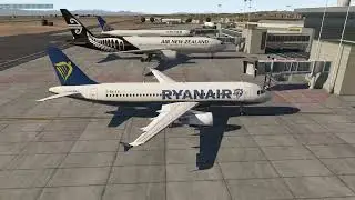 X Plane 11. Airbas A320. Erevan (UDYZ) - Mahshahr (OIAM).