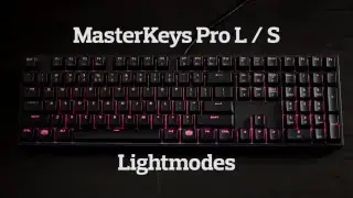 Режимы подсветки MasterKeys Pro L RGB
