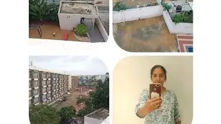 #vlog Bangalore వర్షాలకు మా అపార్ట్మెంట్ ఎలా ఉందో చూడండి😟
