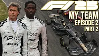 F1 25 APXGP MY TEAM CAREER | EPISODE 2 PART 2 | RAIN THROWS A SPANNER IN THE WORKS