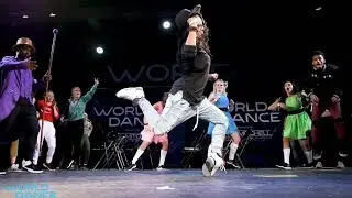 Taylor Pierce and Sky Steward at World of Dance Houston