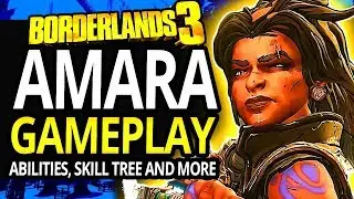 Borderlands 3 | AMARA NEW GAMEPLAY - Abilities, Skill Trees And More Info!
