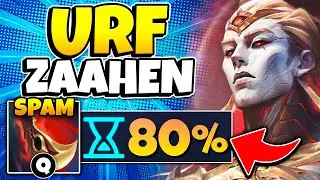 THE FIRST URF ZAAHEN GAME ON YOUTUBE: NO COOLDOWNS ZAAHEN IS BROKEN