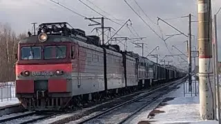 ВЛ11-145/060Б с перегоняемым 2ТЭ116-1691 