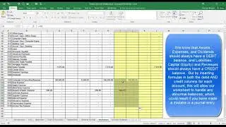 Completing the Worksheet in the Cybertext Practice Set