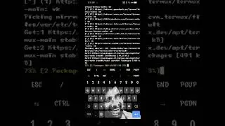How to install git curl in termux 