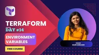 Day #14: Terraform Tutorial for Beginners | Passing the values using environment variables