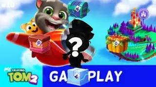 My Talking Tom 2 gameplay walkthrough - Part10 - Mistery Box