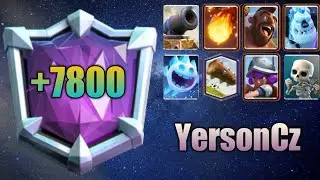 YersonCz Самый Лучший Игрок в МИРЕ Хог 2.6 / Онлайн Бои YersonCz | Clash Royale