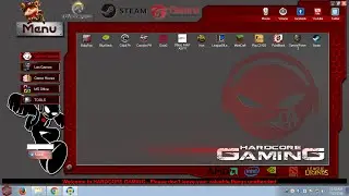 Animation Logo and Game Menu design (Hardcore Gaming Cyber Shop)