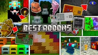 These 15 Addons IMPROVE Minecraft Bedrock! (Better MCPE 1.21+)