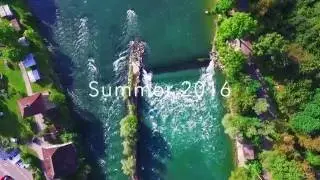 River Surfing in Switzerland