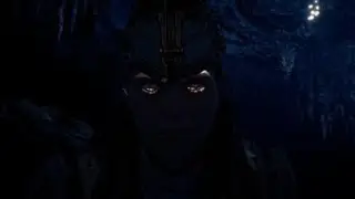 glowing eyes