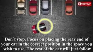 Parking, reversing into a space  Method 2. Tutorial, how to