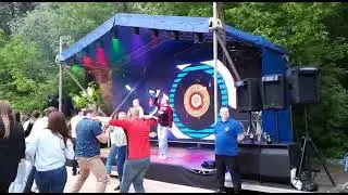 Аренда сцены с крышей 6х4 в Серебряном бору.