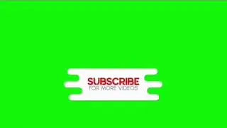 Subscribe button green screen | subscribe button animation kinemaster | subscribe button 3d | free🤓