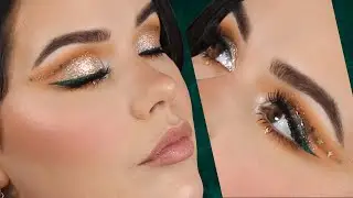 Holiday season makeup 💫 glitters galooore