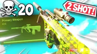 the *2 BURST* CW AUG AFTER BUFF in WARZONE SEASON 6! (BEST AUG CLASS SETUP)