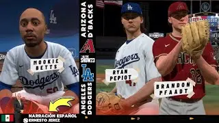 ARIZONA DIAMONDBACKS - LOS ANGELES DODGERS | MLB THE SHOW 23 | NARRACIÓN ESPAÑOL ERNESTO JEREZ