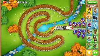 [BTD6] 10 Boomerang Monkeys vs 999 Ceramic Baloons
