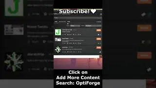 How To Install Optifine on CurseForge
