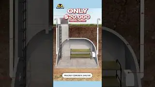 New $20,000 Tornado Shelter, Bomb Shelter, Root cellar is a bargain! 