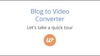 Blog to video Converter