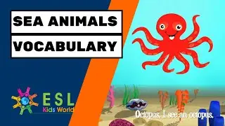 Ocean Animals | Sea Animals for Kids | Learning Aquatic Animal Names