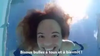 Petit ballet aquatique - shooting uderwater -