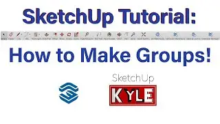 SketchUp Tutorial: How to Make Groups