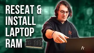 How To Reseat & Install Laptop RAM [Aftershock Vapor 15 Pro]