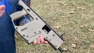Vector Kriss  .45 cal First Shot & Review 