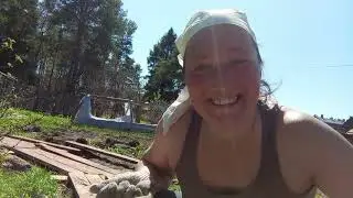 ПАНЕЛЬ ГОТОВА. ПРИШЛОСЬ НОЖОВКОЙ ПИЛИТЬ. ПЛЮС МОЩНУЮ СКАМЕЙКУ СДЕЛАЛИ!