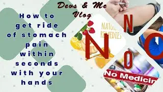 How to get ride of stomach pain sec with your hand #stomachpain #relief #kids #aches #travel #fast