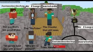 PVP Tournament With My Friends In Bloxd.io!