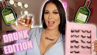 Lash Try On Haul *DRUNK EDITION*
