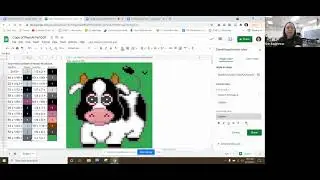 Using Google Sheets for Pixel Art