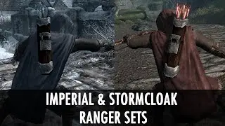 Skyrim Mod Spotlight: Imperial & Stormcloak Ranger Armours